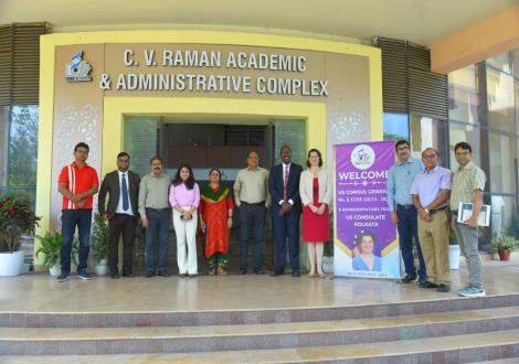US Consul General, Ms. Kathy Giles-Diaz visited IISER Kolkata on 7 April 2026